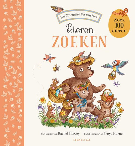 Eieren zoeken. kartonboek. 2+