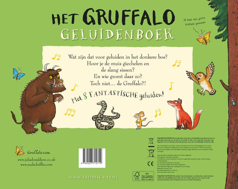 Load image into Gallery viewer, Gruffalo geluidenboek 3+
