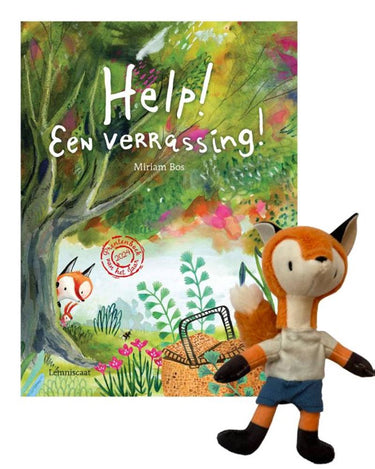 Help! een verrassing! met knuffel. 4+
