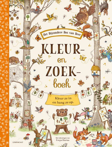 Het bijzondere bos van beer kleur- en zo