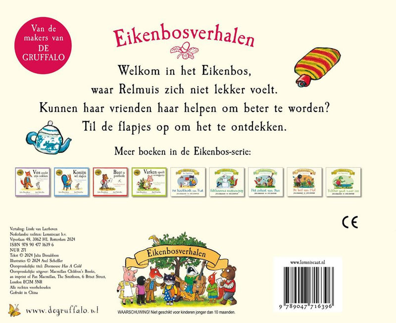 Load image into Gallery viewer, Relmuis is verkouden. kartonboek. 2+
