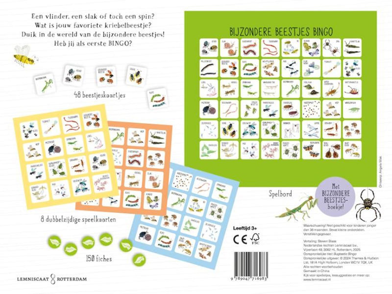 Load image into Gallery viewer, Spel: bijzondere beestjes bingo. 6+
