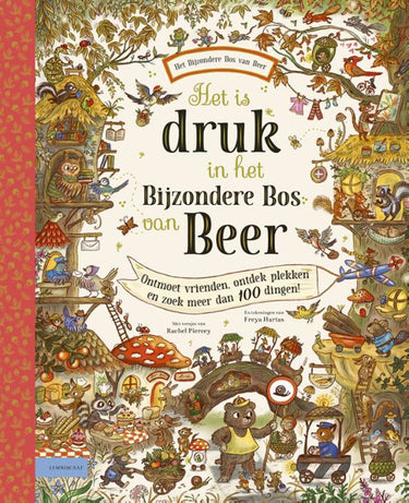 Het is druk in het bijzondere bos van be