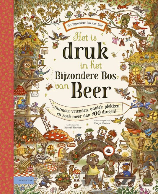 Het is druk in het bijzondere bos van be