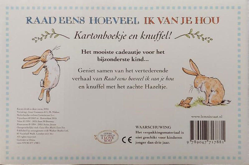 Load image into Gallery viewer, Raad eens hoeveel ik van je hou 0+

