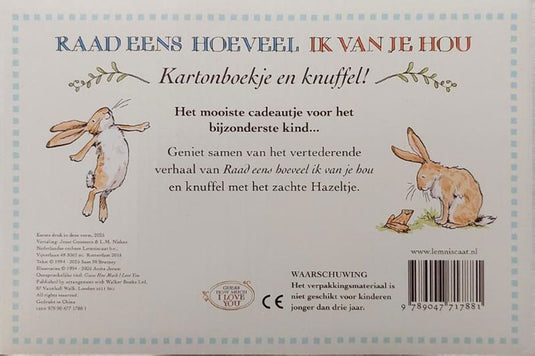 Raad eens hoeveel ik van je hou 0+