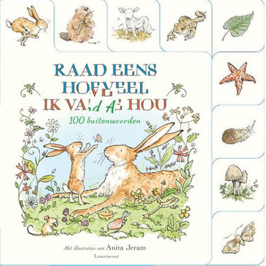 Raad eens hoeveel ik van je hou. 100 bui