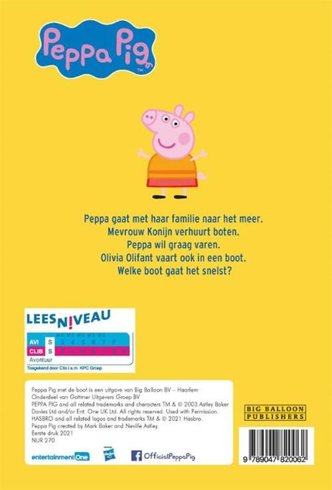 Load image into Gallery viewer, Ik leer lezen. peppa pig met de boot. av
