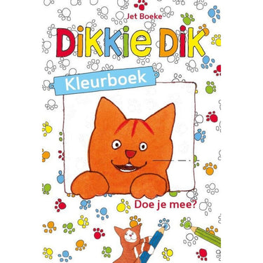 Dikkie dik kleurboek. 3+ 48 blz. pb.