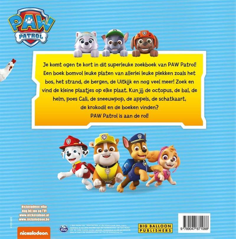 Load image into Gallery viewer, Paw patrol groot zoekboek 3+
