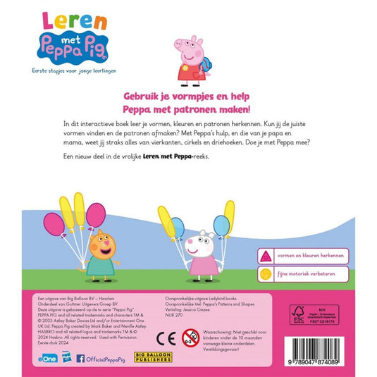 Peppa pig boek peppa