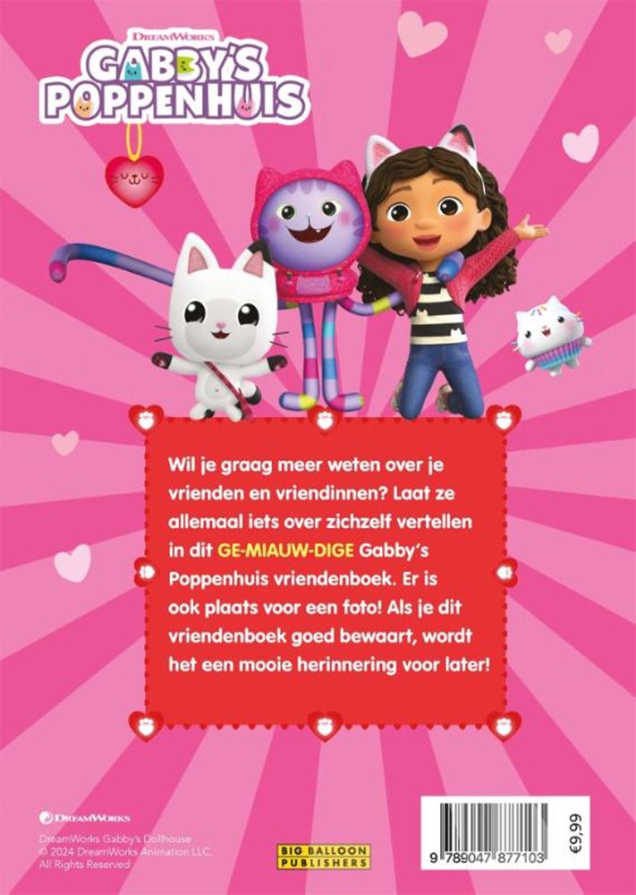 Load image into Gallery viewer, Gabby's poppenhuis gabby's vriendenboek 5+
