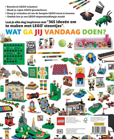 365 ideeën om te maken met lego steentje