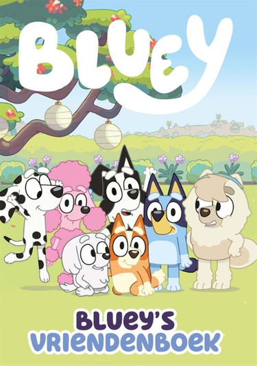 Bluey vriendenboek - - creatief vriendenboek voor kinderen
