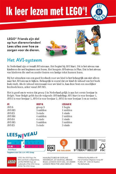 Lego friends. dierenvrienden. avi e4. 7+