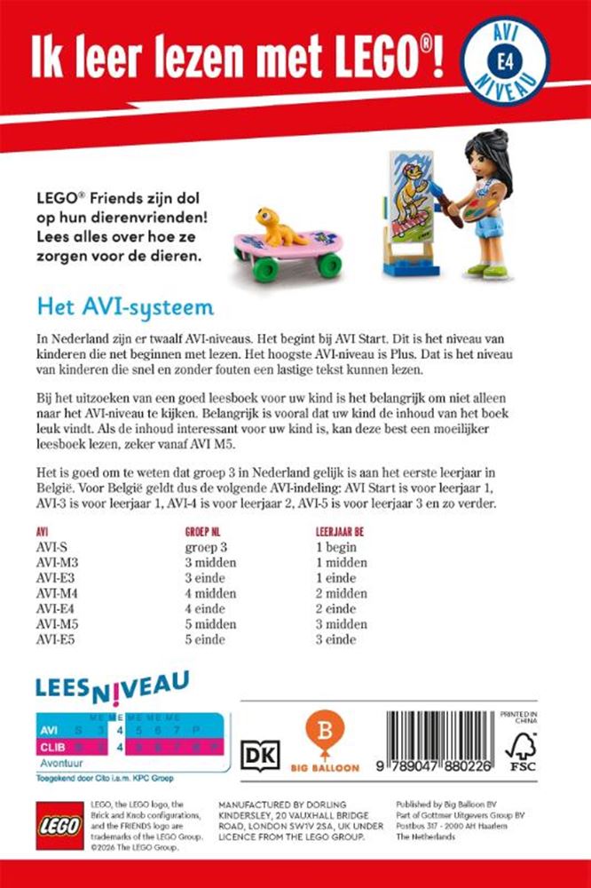 Load image into Gallery viewer, Lego friends. dierenvrienden. avi e4. 7+
