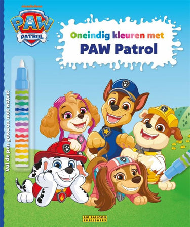 Gottmer uitgevers groep oneindig kleuren met paw patrol 3+