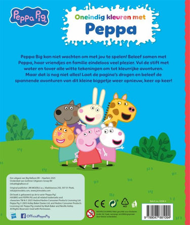 Gottmer uitgevers groep oneindig kleuren met peppa 3+