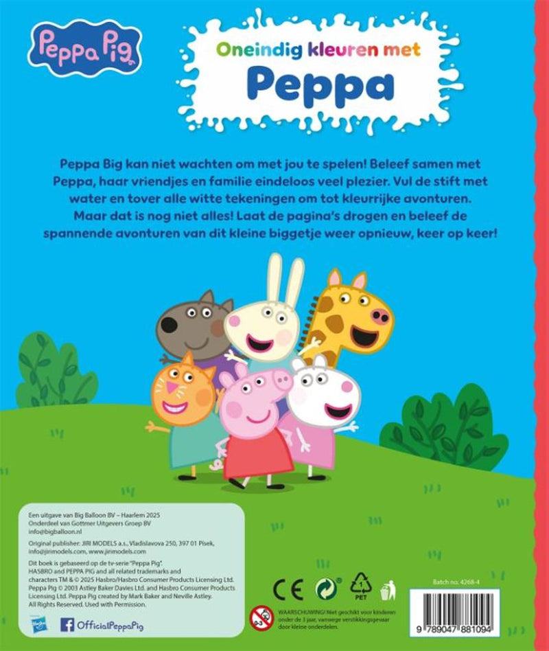 Load image into Gallery viewer, Oneindig kleuren met peppa 3+
