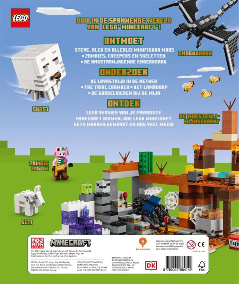 Load image into Gallery viewer, Groot lego minecraft boek 6+
