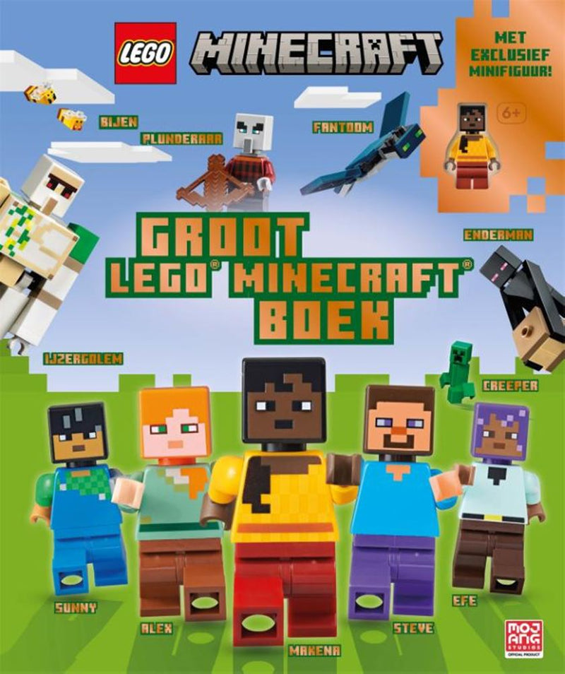 Load image into Gallery viewer, Groot lego minecraft boek 6+
