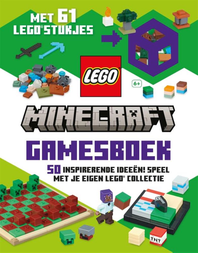 Load image into Gallery viewer, Gottmer uitgevers groep lego minecraft spellenboek 6+
