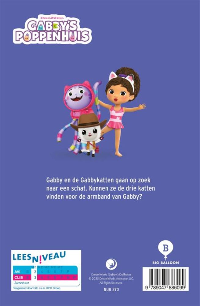 Load image into Gallery viewer, Gottmer uitgevers groep gabby's poppenhuis - gabby zoekt de schat
