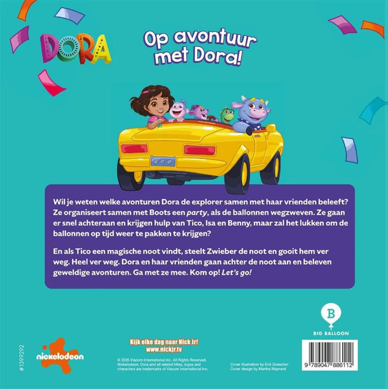Load image into Gallery viewer, Verhalenboek: op avontuur met dora 3+
