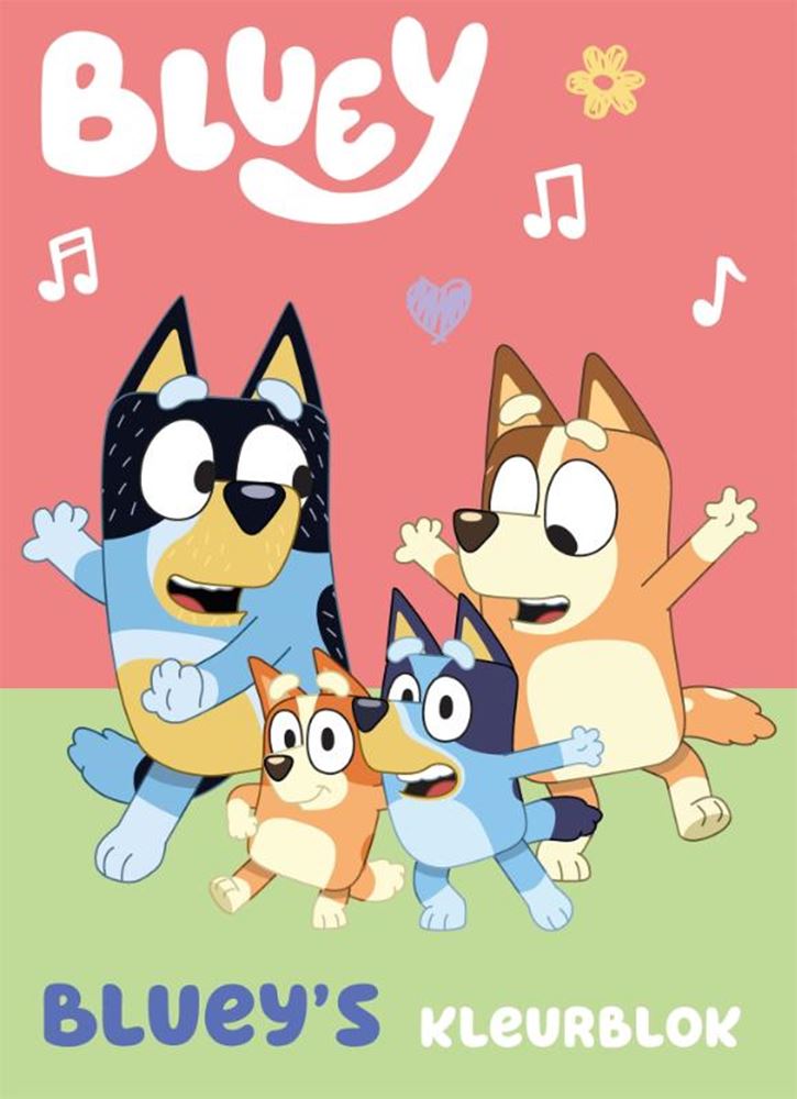 Load image into Gallery viewer, Bluey's kleurblok 3+

