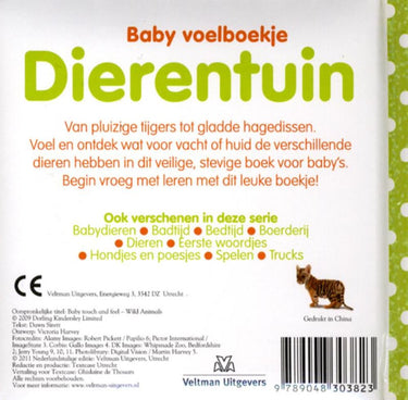 Baby voelboekje: dierentuin. 0+