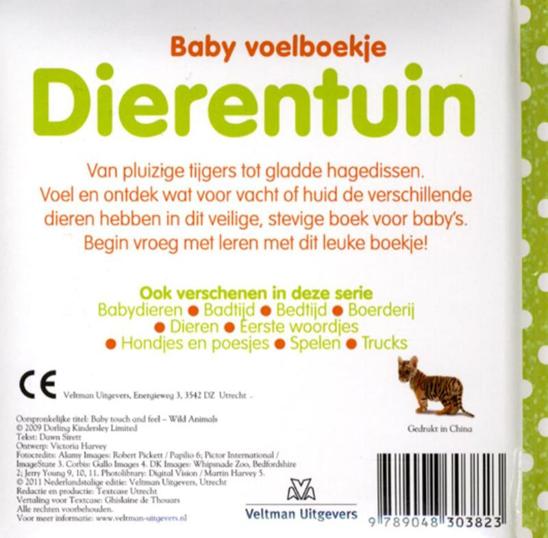 Load image into Gallery viewer, Baby voelboekje: dierentuin. 0+
