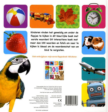Mijn eerste flapjesboek 100 woorden. 1+