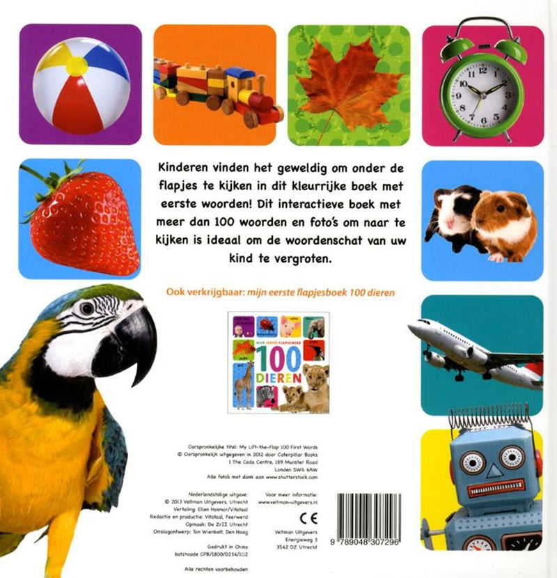 Load image into Gallery viewer, Mijn eerste flapjesboek 100 woorden. 1+
