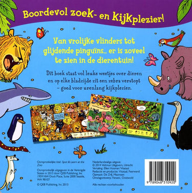Ontdek en leer: in de dierentuin. 3+