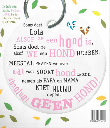 Een hond met leuke oren. 3+