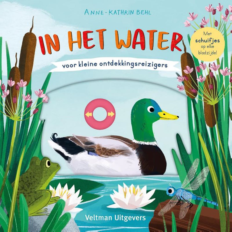 Load image into Gallery viewer, In het water. kartonboek. 2+
