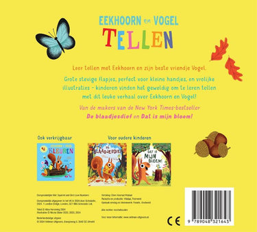 Eekhoorn en vogel ~tellen~ 1+