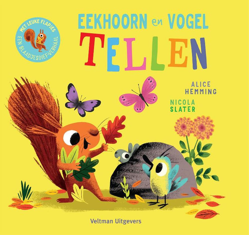 Load image into Gallery viewer, Eekhoorn en vogel ~tellen~ 1+

