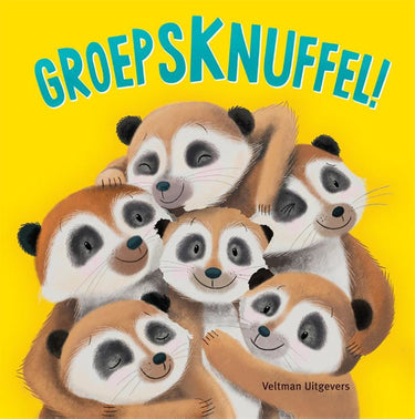 Groepsknuffel! kartonboek. 1+