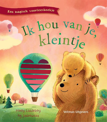 Kartonboek: ik hou van je, kleintje 1+