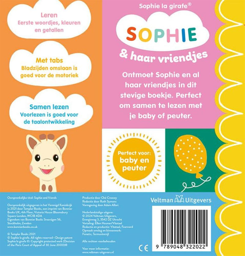 Load image into Gallery viewer, Sophie haar vriendjes. kartonboek. 0+
