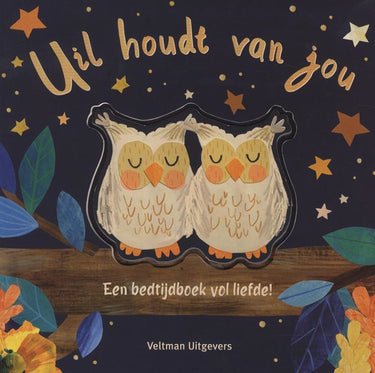 Kartonboek: uil houdt van jou 1+