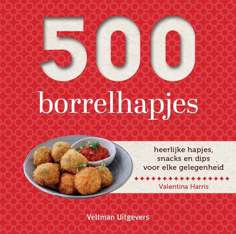 Load image into Gallery viewer, Kookboek: 500 borrelhapjes volwassene
