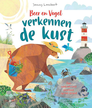 Beer en vogel verkennen de kust 3+