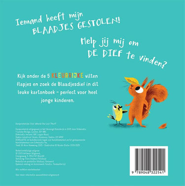 Kartonboek: waar is de blaadjesdief? 1+