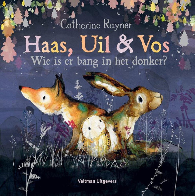 Load image into Gallery viewer, Haas, uil vos wie is er bang in het do
