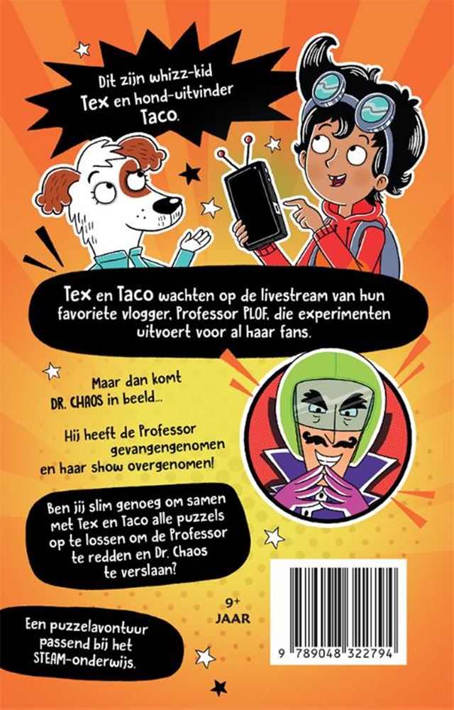 Load image into Gallery viewer, Tex taco en professor plof 9+
