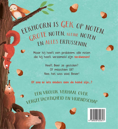 Prentenboek: op notenjacht! 3+