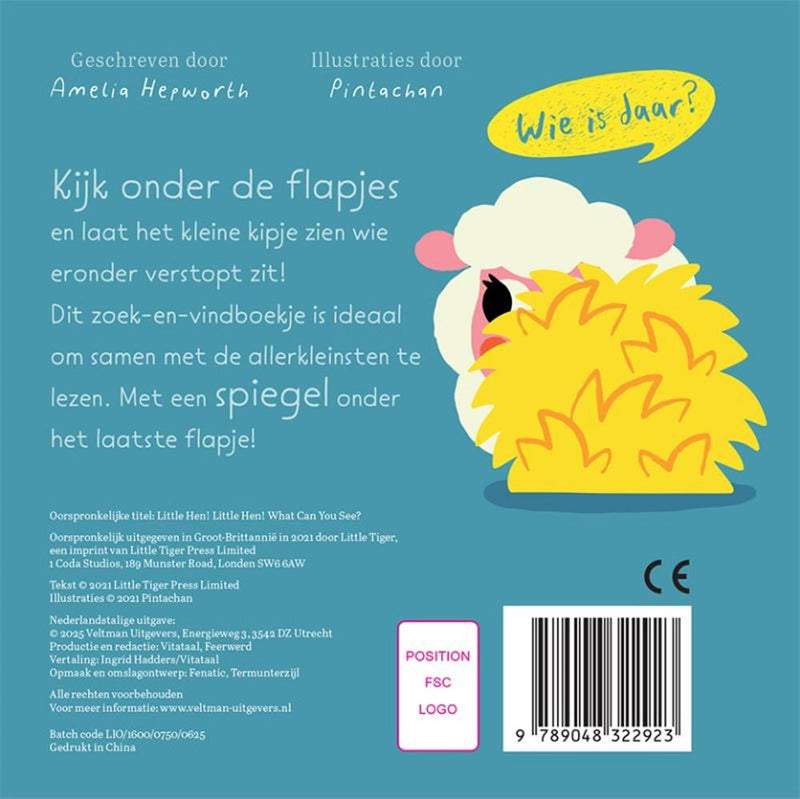 Load image into Gallery viewer, Flap:lief klein kipje, wat zie je daar?
