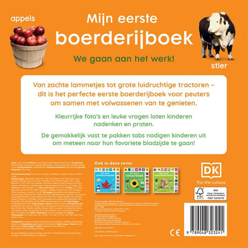 Load image into Gallery viewer, Kartonboek mijn eerste boerderijboek 0+

